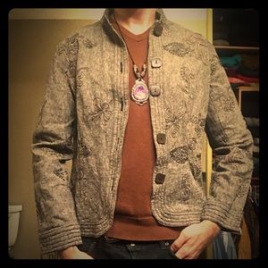 R.Q.T Embroidered Jacket Sz S